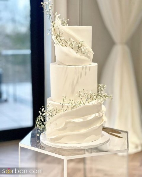  عکس کیک عقد محضری