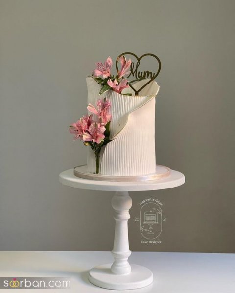  عکس کیک عقد محضری