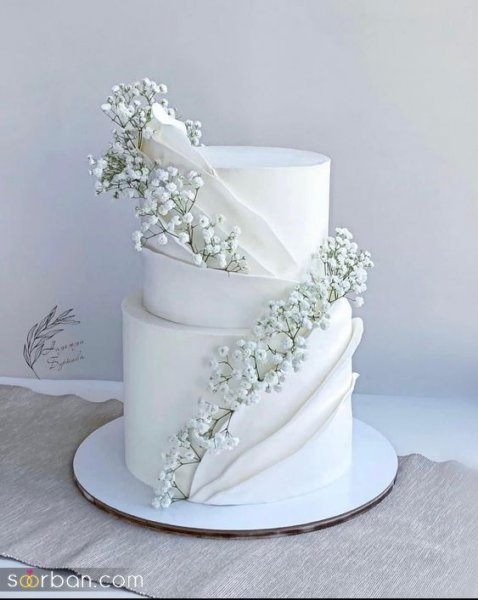  عکس کیک عقد محضری