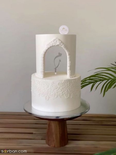  عکس کیک عقد محضری