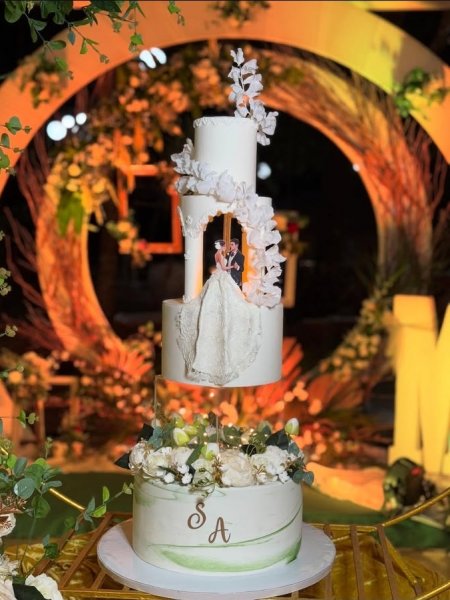  عکس کیک عروسی خاص