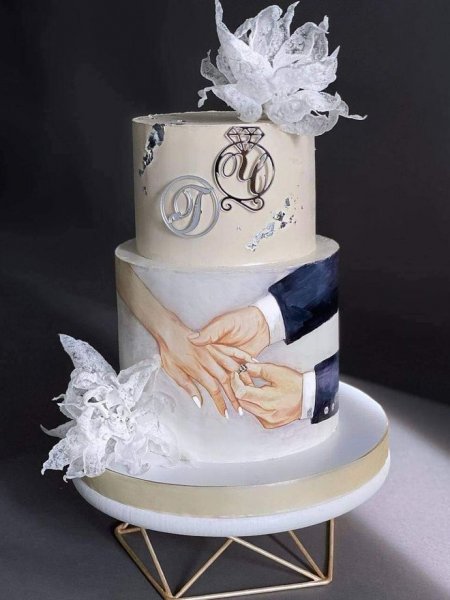  عکس کیک عروسی خاص