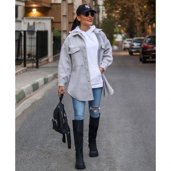  استایل پاییزی دخترانه با هودی