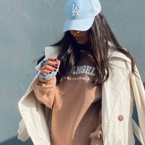  استایل پاییزی دخترانه با هودی