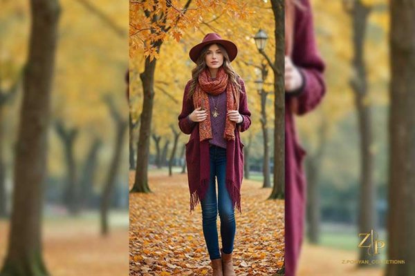  استایل پاییزی دخترانه شیک