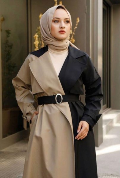  استایل پاییزی دخترانه با حجاب