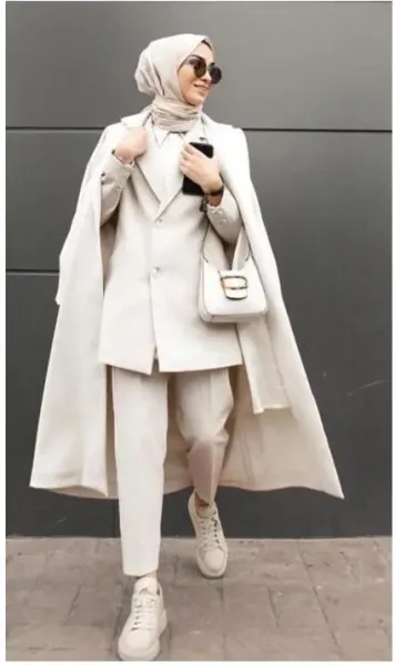  استایل پاییزی دخترانه با حجاب