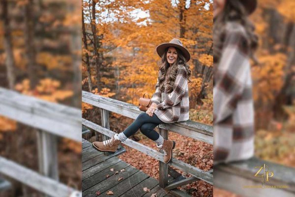  استایل پاییزی دخترانه بزرگسال