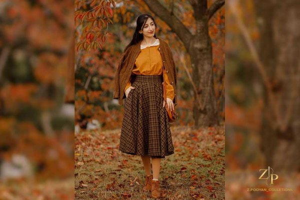  استایل پاییزی دخترانه بزرگسال