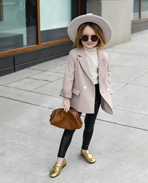  استایل پاییزی بچه گانه دخترانه