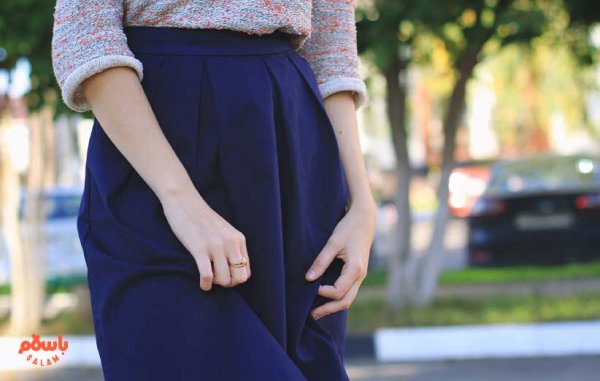  استایل پاییزی دخترانه با دامن