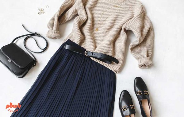  استایل پاییزی دخترانه با دامن