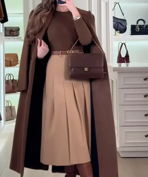  استایل با دامن پینترستی