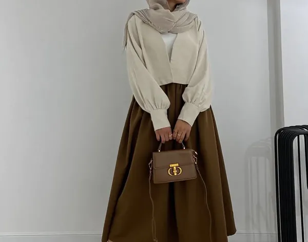  استایل با دامن پینترستی