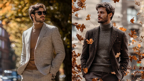  استایل پاییزی مردانه