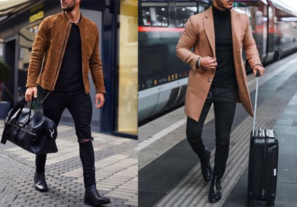  تیپ کلاسیک مردانه زمستانی