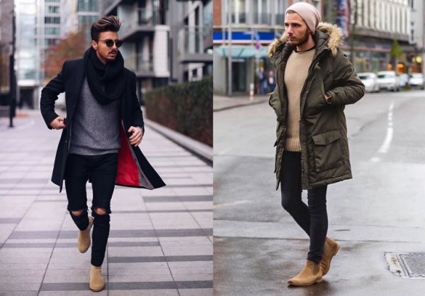  تیپ کلاسیک مردانه زمستانی