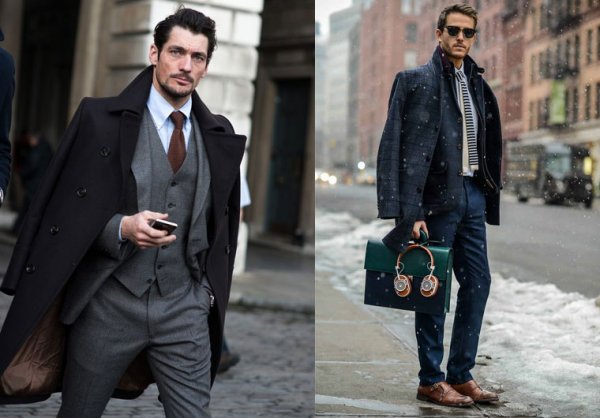  تیپ کلاسیک مردانه زمستانی