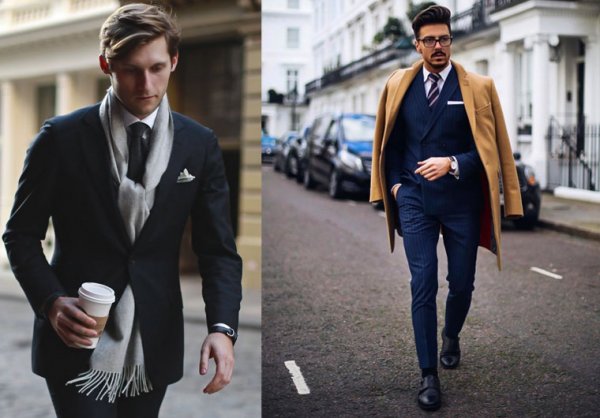  تیپ کلاسیک مردانه زمستانی