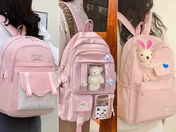  عکس کیف مدرسه دخترانه فانتزی