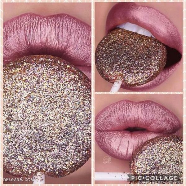  عکس رژ لب دخترانه کمرنگ
