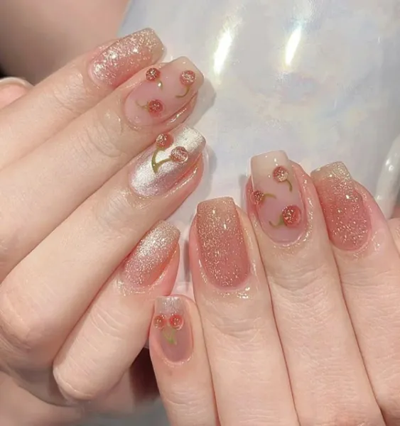 طرح ناخن تابستانی ساده و شیک