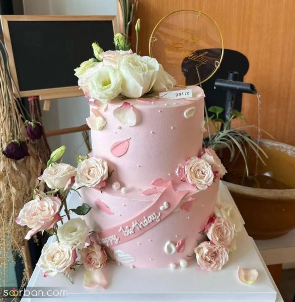  کیک تولد دخترانه بزرگسال جدید