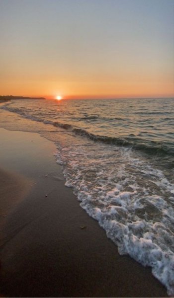  عکس طلوع خورشید دریا