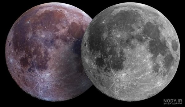  عکس واقعی خورشید و ماه