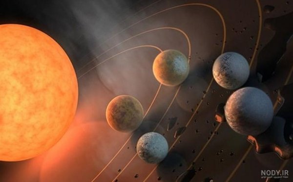  عکس واقعی خورشید و ماه