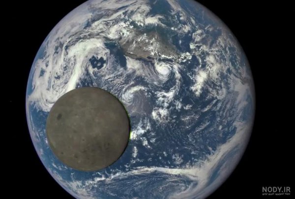  عکس واقعی خورشید و ماه از نزدیک