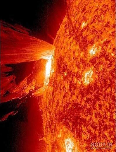  عکس داخل خورشید واقعی