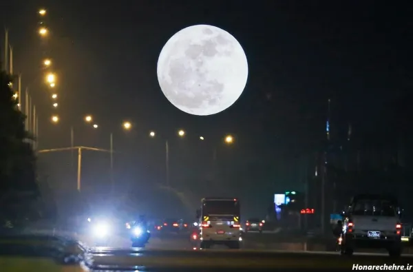 عکس ماه واقعی از نزدیک