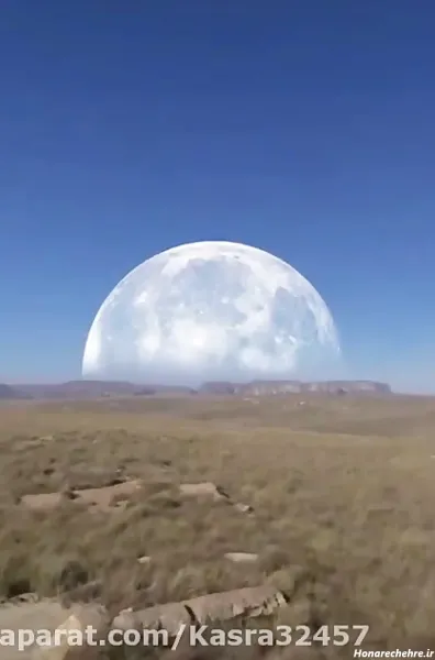  عکس ماه واقعی از نزدیک