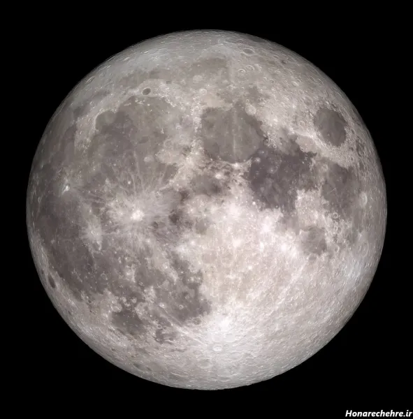  عکس ماه واقعی از نزدیک