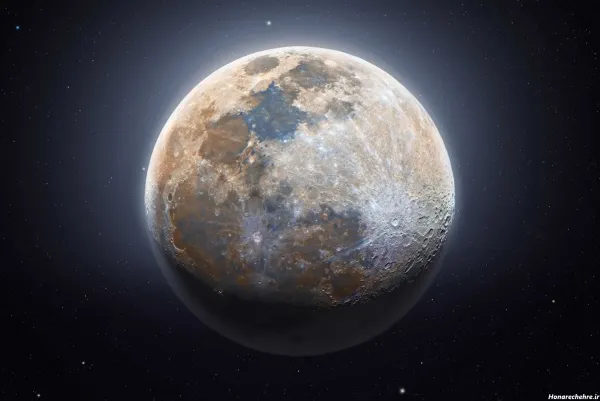  عکس ماه واقعی از نزدیک