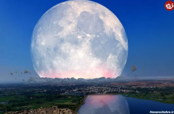  عکس ماه واقعی از نزدیک