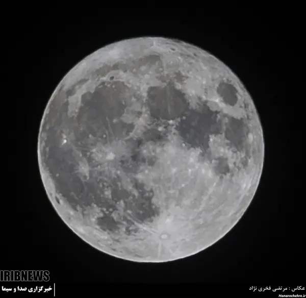  عکس ماه واقعی از نزدیک