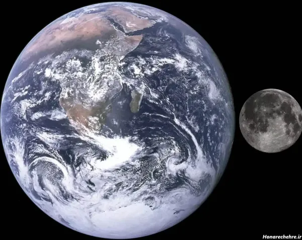  عکس ماه واقعی از نزدیک