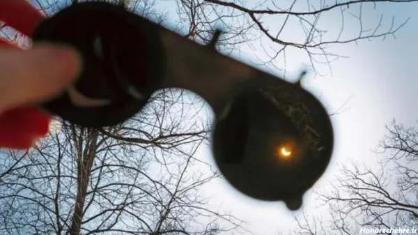  عکس خورشید گرفتگی در ایران