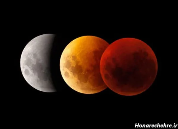  40 عکس ماه گرفتگی واقعی