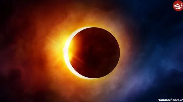  ترسناک عکس واقعی خورشید گرفتگی