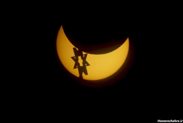  ترسناک عکس واقعی خورشید گرفتگی