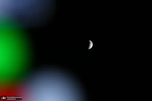 عکس ماه گرفتگی امشب