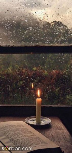  عکس صبح بارانی پاییزی