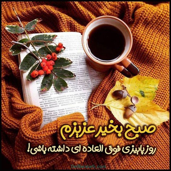  100 عکس صبح بخیر پاییزی عاشقانه