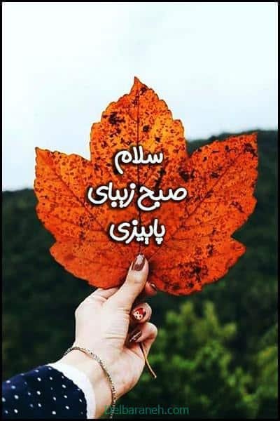  80 صبح بخیر پاییزی انگیزشی