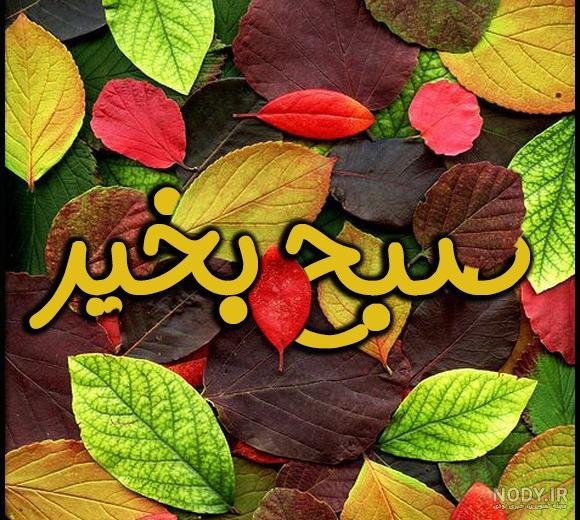 عکس صبح بخیر پاییزی عاشقانه