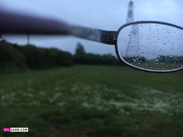  عکس باران و پنجره