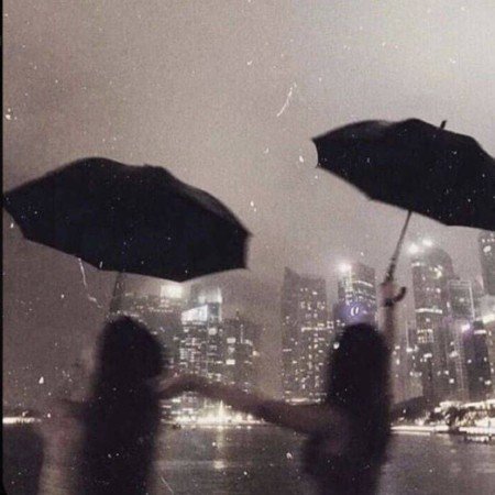  عکس باران غمگین